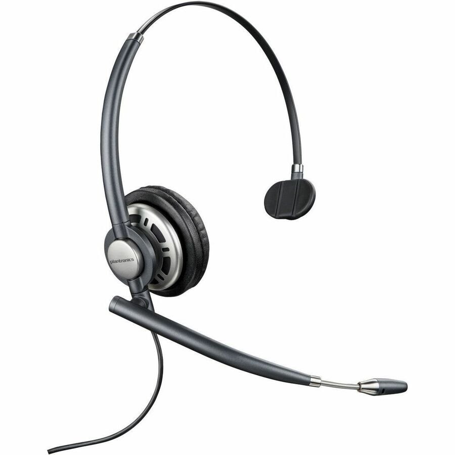 Poly EncorePro HW710 Wired On-ear, Over-the-head Mono Headset - Black