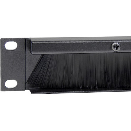 StarTech.com 1U High-density Brush Strip Cable Management Panel, Sturdy Steel Horizontal Data Centre Cable Organizer