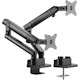 Amer Mounting Arm for Curved Screen Display, Flat Panel Display - Matte Black