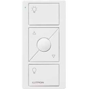 Lutron PJ2-3BRL-GWH-L01 Pico Wireless Control, 3-Button with Raise/Lower, White