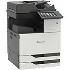 Lexmark CX920 CX921de Laser Multifunction Printer-Color-Copier/Fax/Scanner-35 ppm Mono/35 ppm Color Print-1200x1200 Print-Automatic Duplex Print-200000 Pages Monthly-1150 sheets Input-Color Scanner-1200 Optical Scan-Color Fax-Gigabit Ethernet