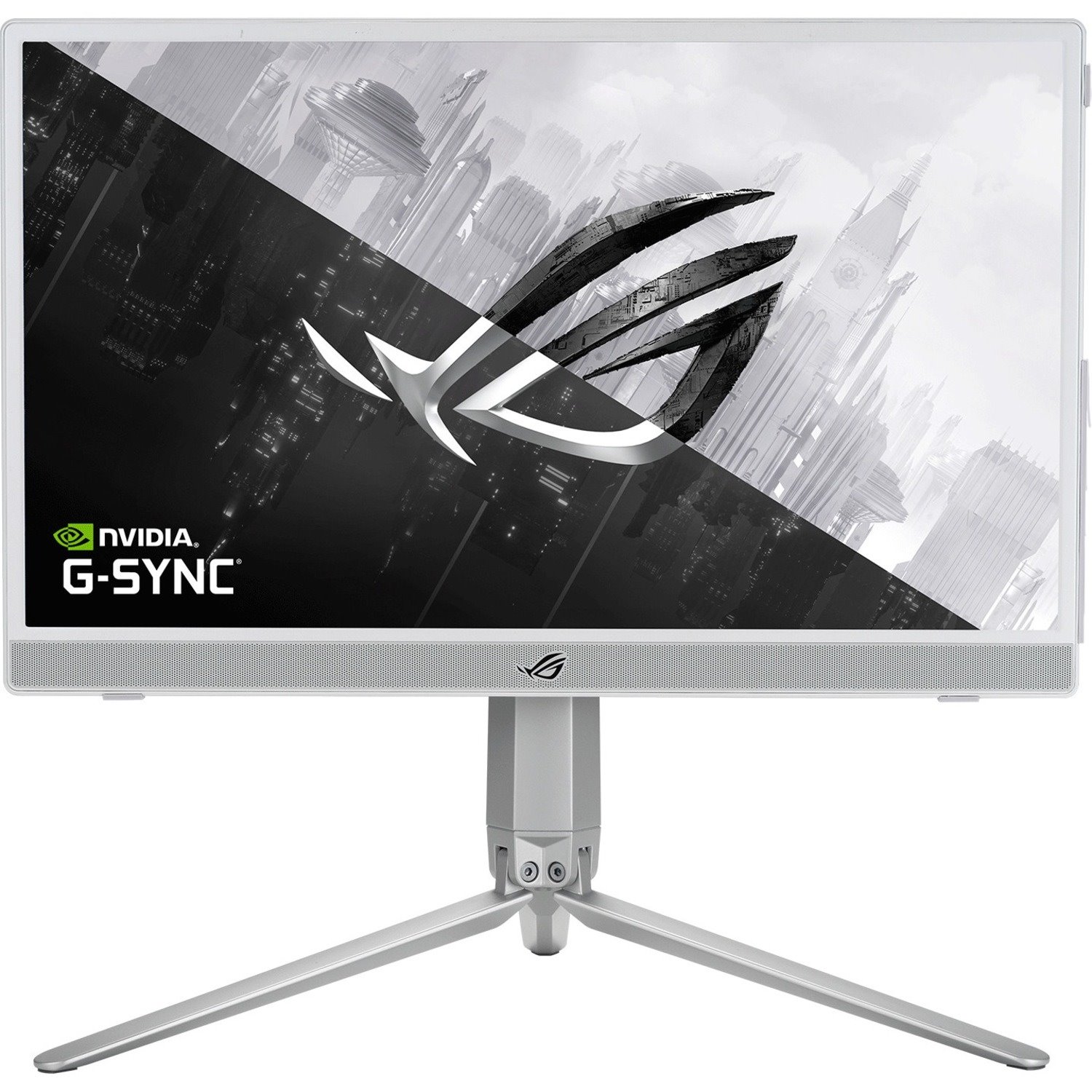 Asus ROG Strix XG16AHP-W 16" Class Full HD Gaming LCD Monitor - 16:9 - White