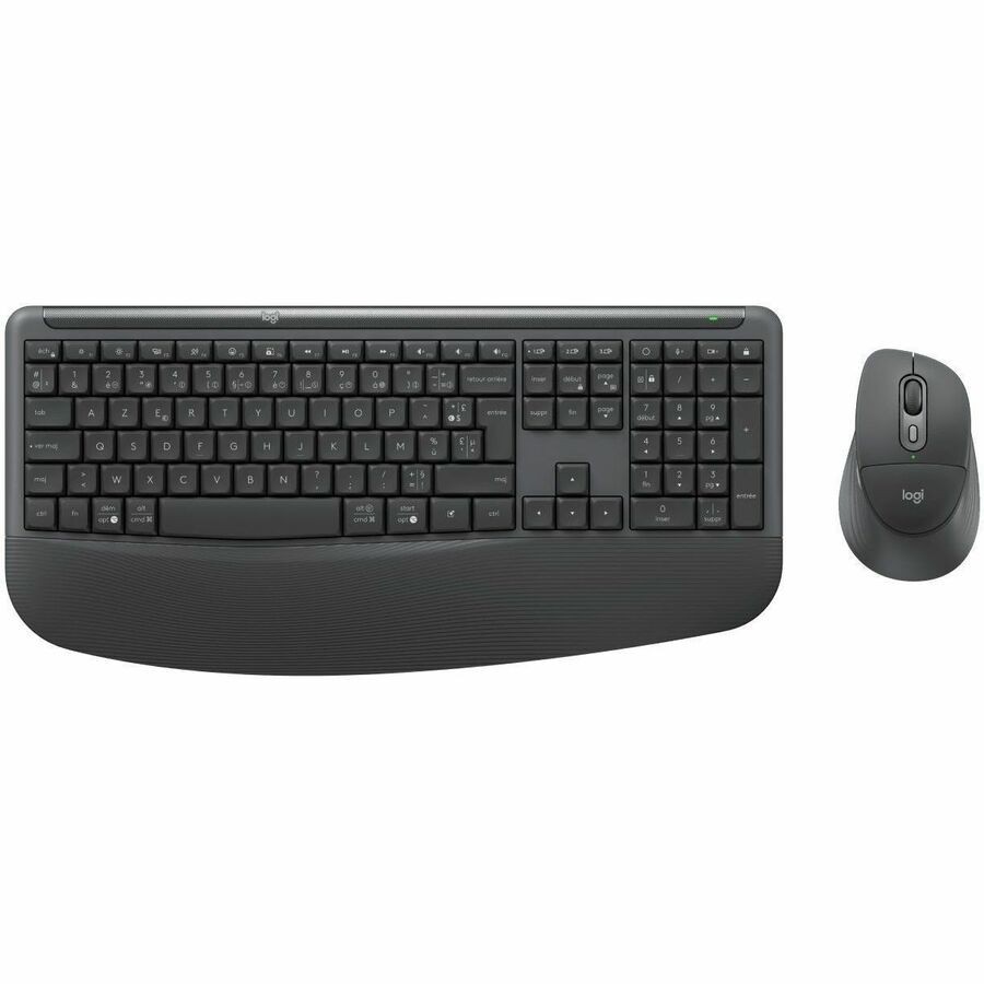 Logitech Signature Comfort Plus MK880 Tastatur & Maus - Französisch