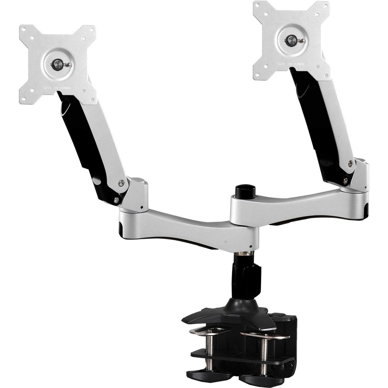 Amer Mounts AMR2AC Mounting Arm for Flat Panel Display, Monitor - White - TAA Compliant