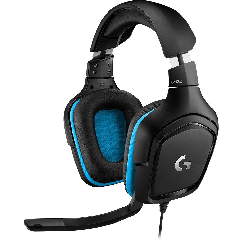 Logitech G432 Wired Over-the-head Stereo Gaming Headset