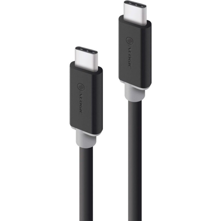 Alogic 2 m USB-C Data Transfer Cable for Notebook, Tablet, Phone, Display Screen, Monitor, Chromebook - 1