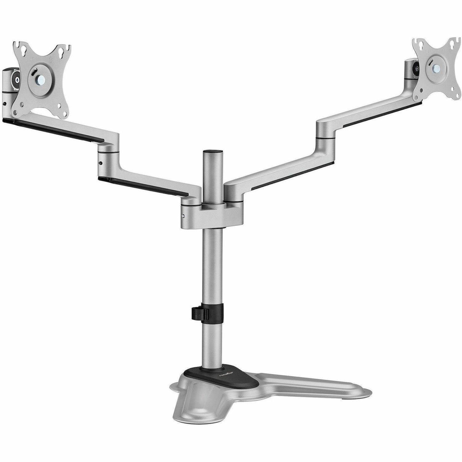 Rocstor Mounting Pole for Monitor, Display - Silver, Black