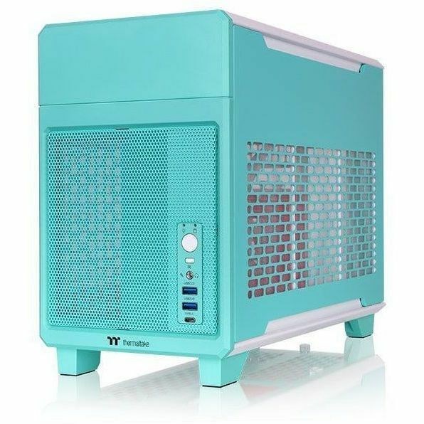 Thermaltake TR100 Mint Strawberry Mini Tower Chassis