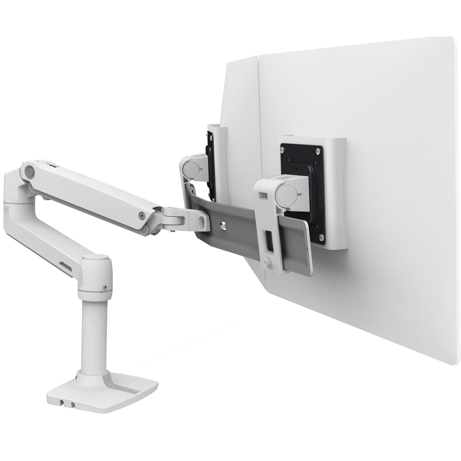 Ergotron Desk Mount for LCD Monitor - White