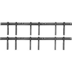 Atdec Wall Mount for Video Wall - Black