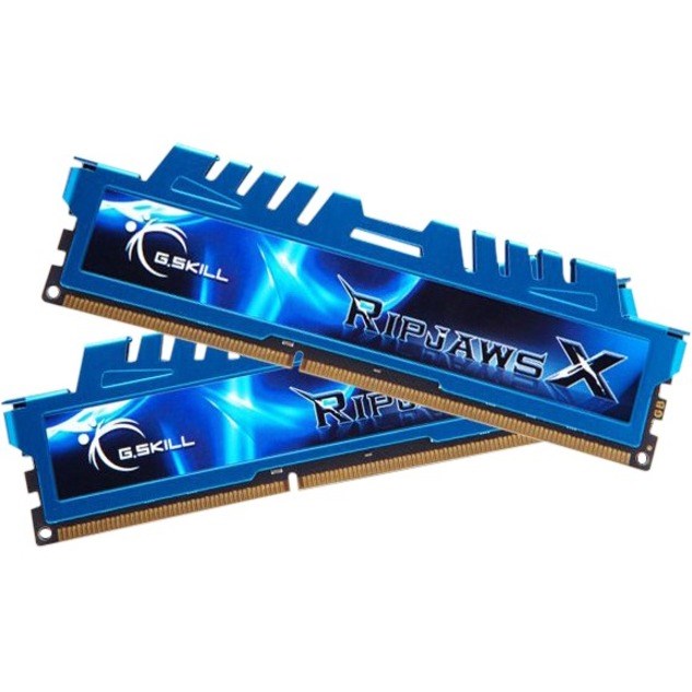 G.SKILL RipjawsX F3-2400C11D-16GXM RAM Module - 16 GB (2 x 8GB) - DDR3-2400/PC3-19200 DDR3 SDRAM - 2400 MHz - CL11 - 1.65 V