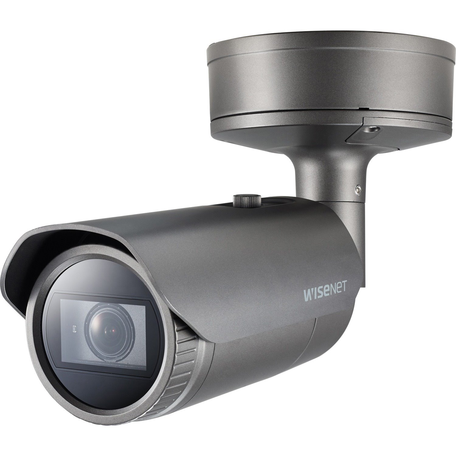 Hanwha Techwin XNO-8082R 6 Megapixel Indoor/Outdoor HD Network Camera - Colour - Bullet - Dark Grey