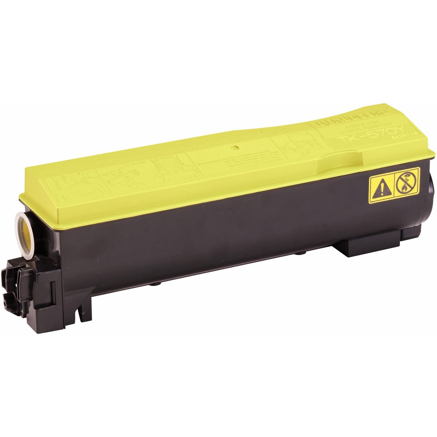 Kyocera TK-570 Y Original Laser Toner Cartridge - Yellow Pack