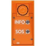 2N IP Safety Intercom Sub Station for Door Entry - Orange