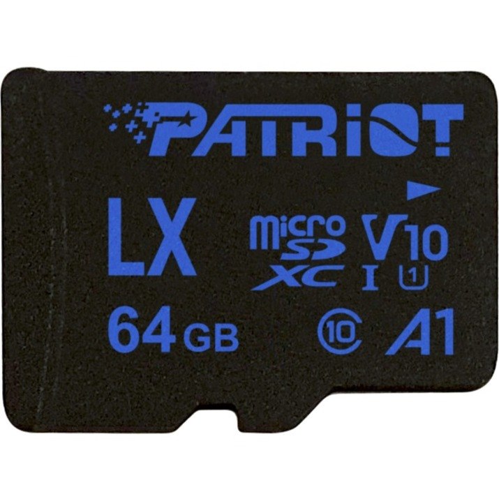 Patriot Memory 64 GB Class 10/UHS-I (U1) microSDXC - 1 Pack