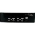 StarTech.com 4-Port DVI and VGA, USB KVM Switch with Audio and USB 2.0 Hub