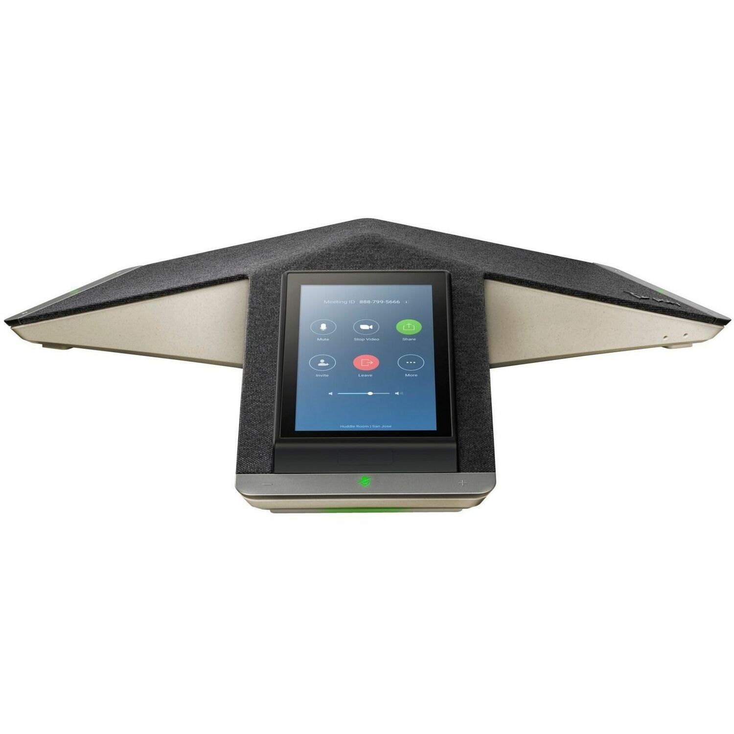 Poly Trio C60 IP-Konferenz-Station - Verkabelt/Kabellos - Bluetooth, Wi-Fi - Tabletop - Schwarz
