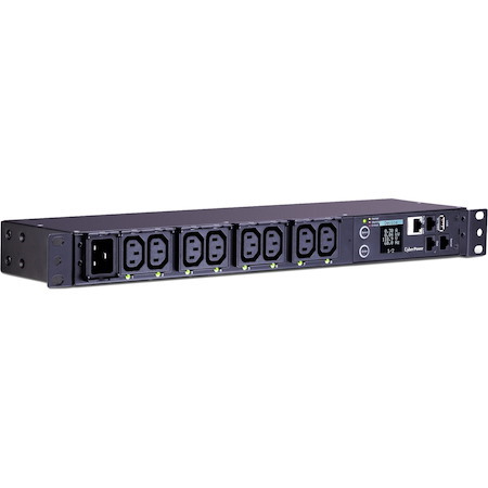 CyberPower PDU81006 100 - 120 VAC 20A Switched Metered-by-Outlet PDU