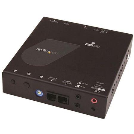 StarTech.com 4K HDMI over IP Receiver for ST12MHDLAN4K, IP Extender with Video Control App, Support for AVoIP Video Wall - TAA