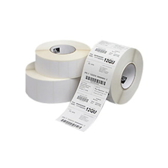 Zebra Label Kimdura Polypropylene 4 x 3in Thermal Transfer Zebra PolyPro 4000T 3in core