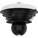 Wisenet PNM-C34404RQPZ 34 Megapixel Outdoor 4K Network Camera - Color - Dome - White