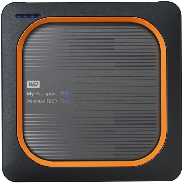 WD My Passport Wireless WDBAMJ5000AGY-NESN 500 GB Portable Network Solid State Drive - External