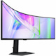 Samsung ViewFinity S9 S49C954UAN 49" Class Dual Quad HD (DQHD) Curved Screen Gaming LED Monitor - 32:9 - Black