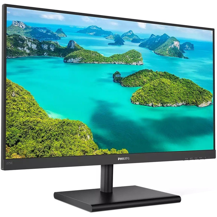 Philips 275E1S 27" Class WQHD LCD Monitor - 16:9 - Textured Black