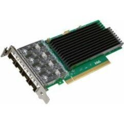 Intel 800 E835-XXVDA4 25/10/1-Gigabit Ethernet-adapter voor Server, Schakelaar - 25GBase-CR, 25GBase-CR1, 25GBase-SR, 25GBase-LR - SFP28, SFP+ - Plug-in kaart