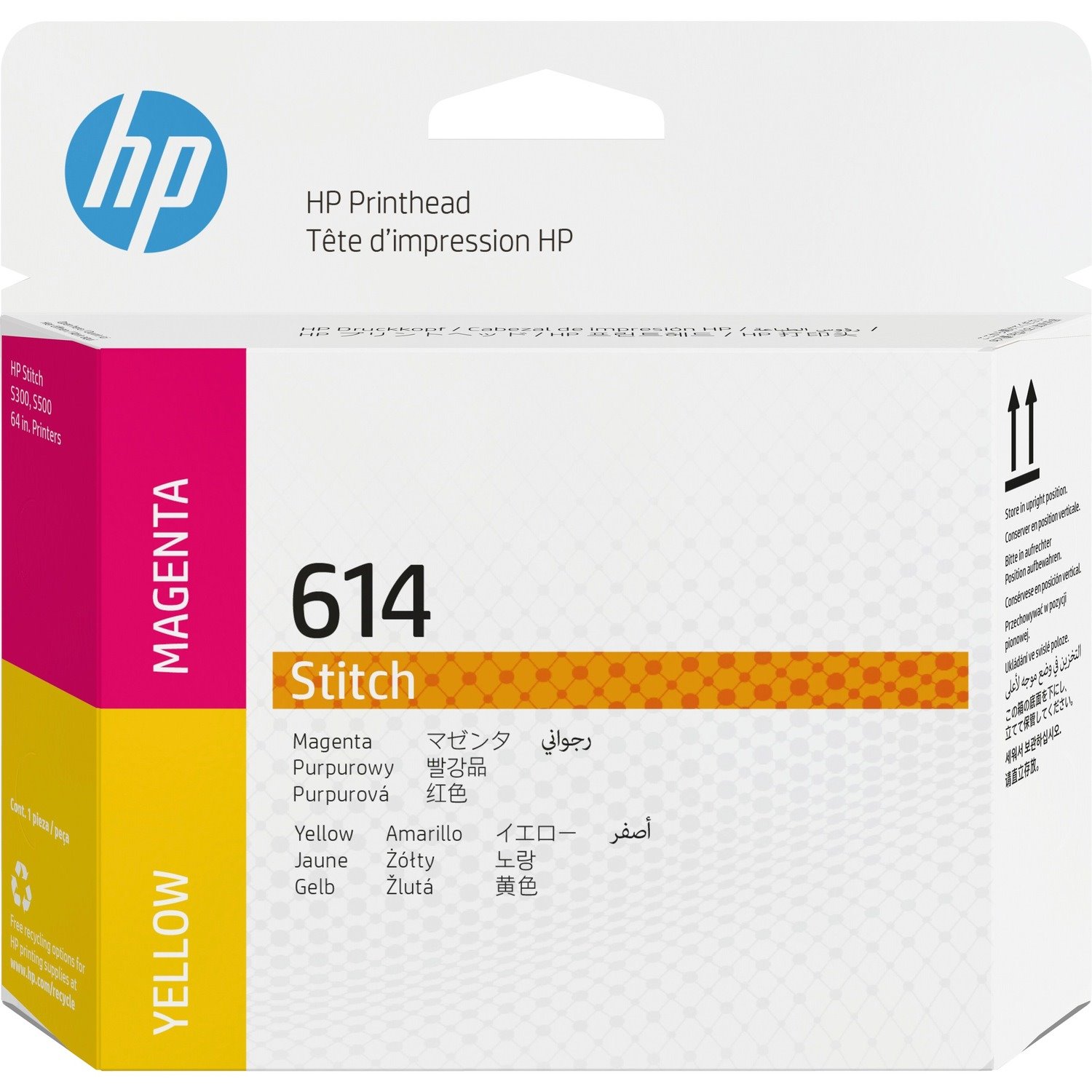 HP 614 Original Inkjet Printhead - Yellow, Magenta Pack