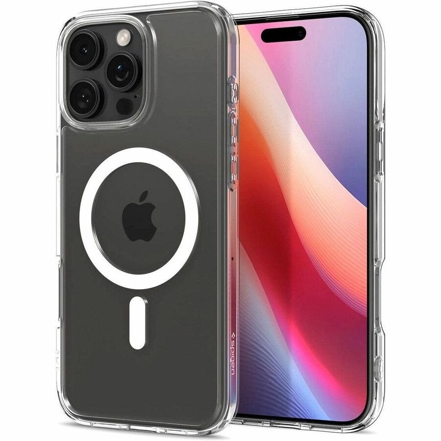 Spigen iPh 16 Pro CRYST HYBR MgFt WH