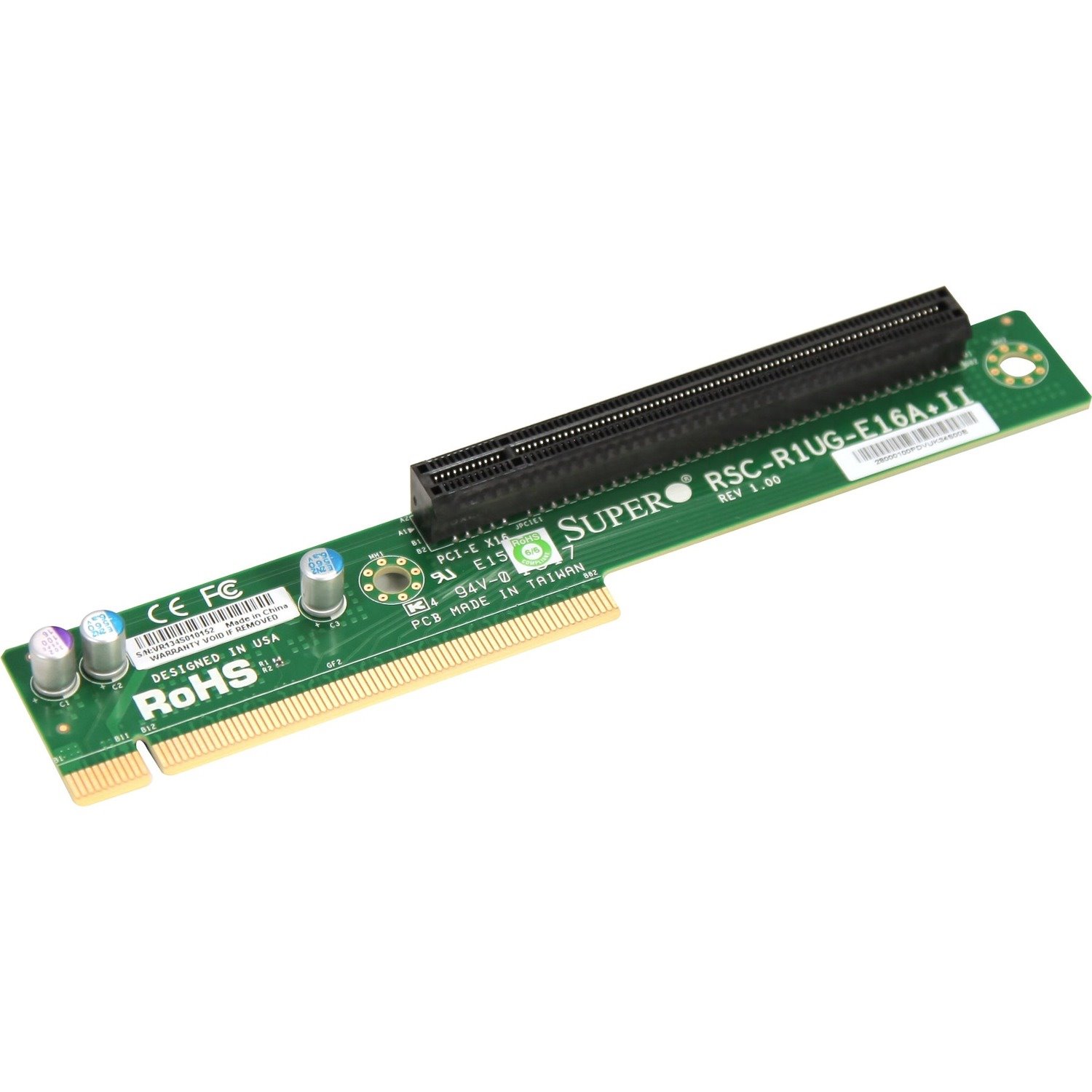 Supermicro RSC-R1UG-E16A+II Riser Card