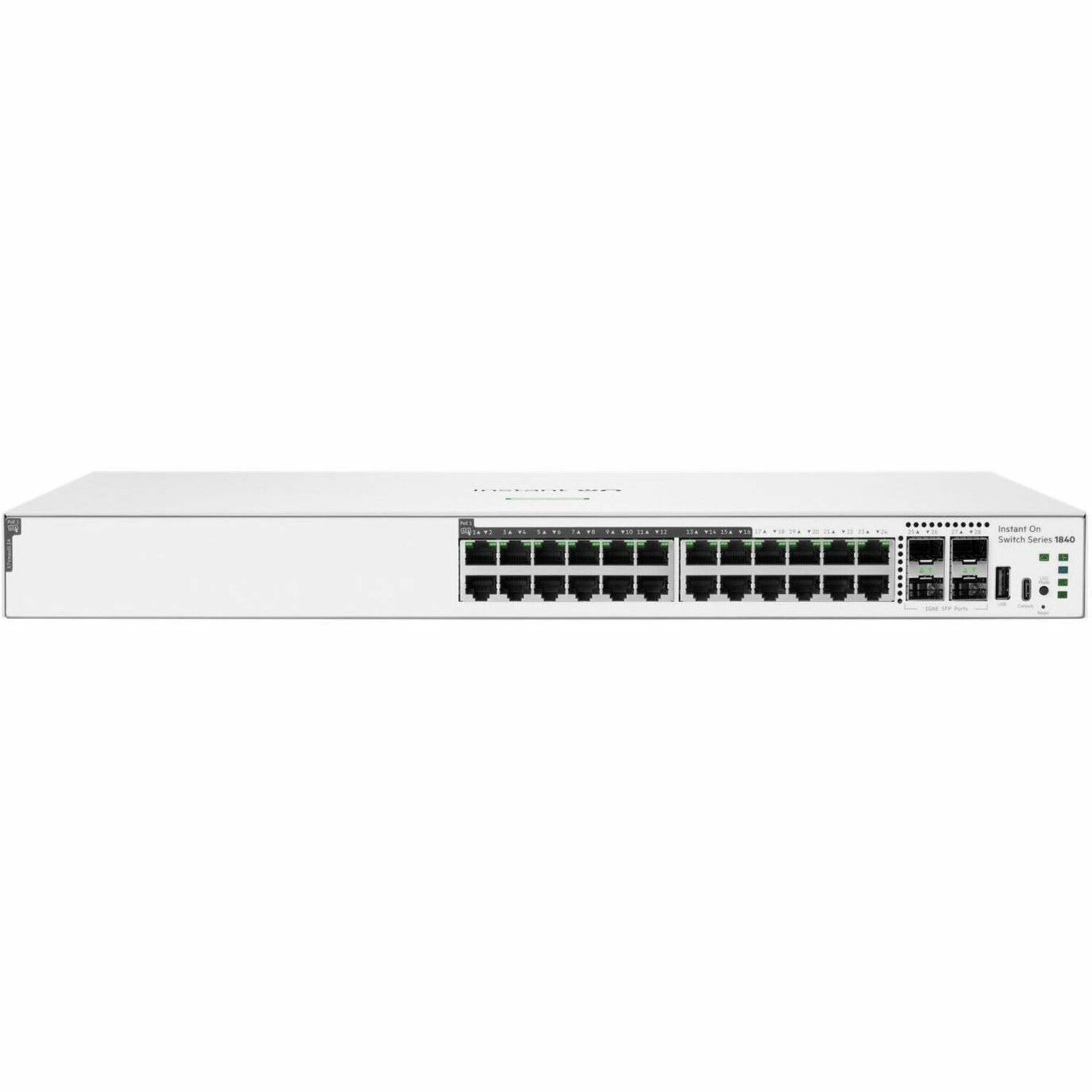 HPE Instant On 1840 24 Ports Manageable Ethernet Switch - Gigabit Ethernet