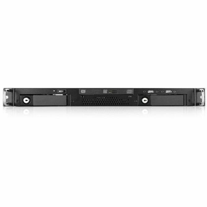 iStarUSA D-A120T-ITX Drive Enclosure - USB 2.0 Host Interface - 1U - Black