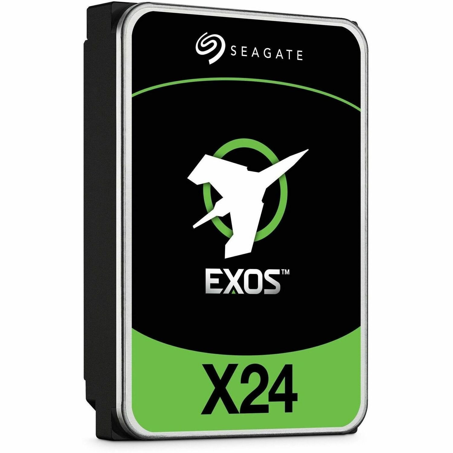 Seagate Exos X24 ST24000NM002H 24 TB Hard Drive - 3.5" Internal - SATA (SATA/600) - Conventional Magnetic Recording (CMR) Method