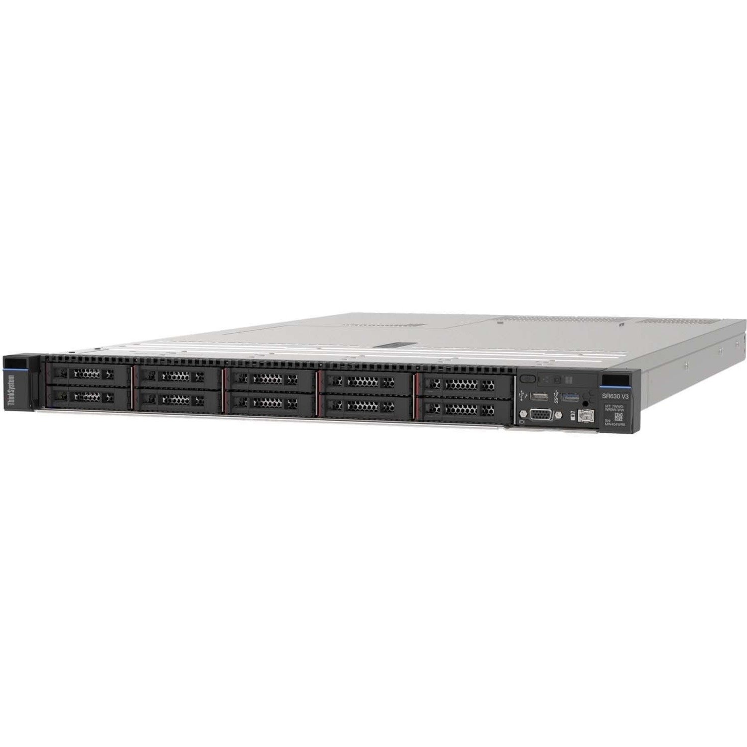Lenovo ThinkSystem SR630 V3 7D73A01SAU 1U Rack Server - 1 Xeon Gold 5418Y 2 GHz - 32 GB RAM - 12Gb/s SAS Controller