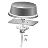 Cisco Multiband Omnidirectional Panel-Mount Antenna