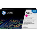 HP 504A (CE253A) Original Laser Toner Cartridge - Single Pack - Magenta - 1 Each