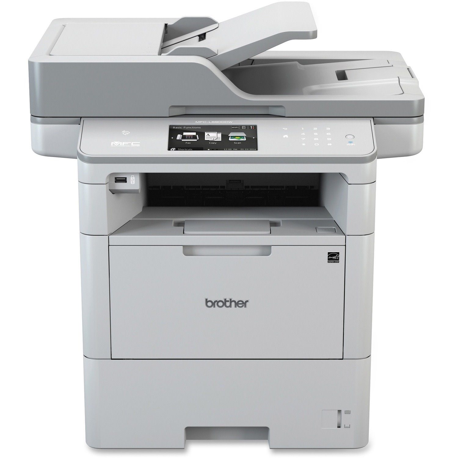 Brother MFC-L6900DW Laser Multifunction Printer - Monochrome - Duplex