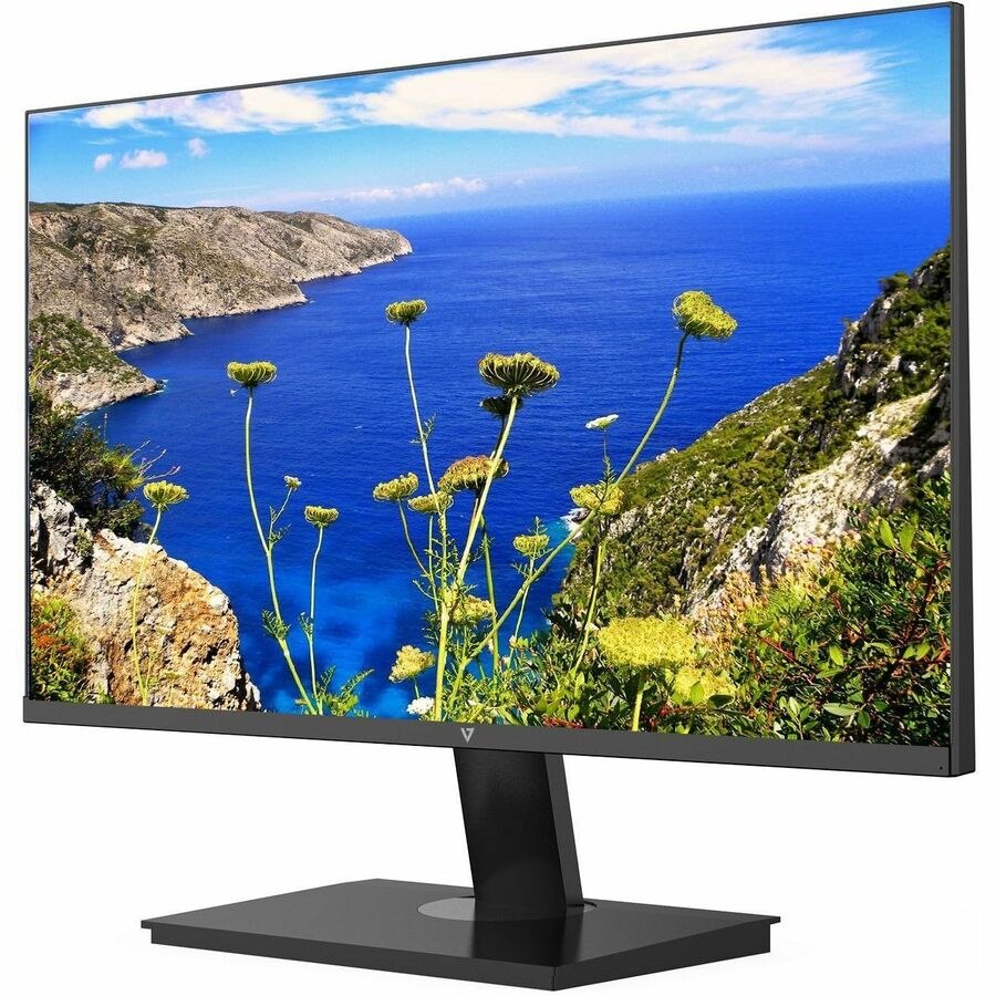 V7 L238V1-N 24" Class Full HD LED Monitor - 16:9 - Black