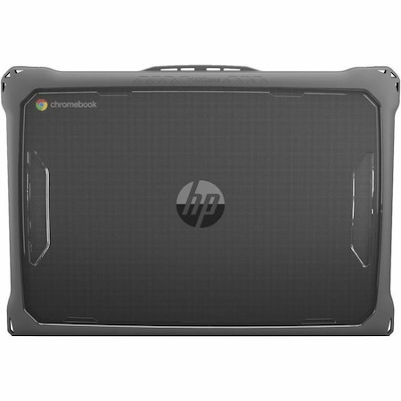 MAXCases Extreme Shell-F2 Slide Case for HP Fortis Chromebook G10 11" and Clamshell Chromebook 11" G8/G9 (Gray/Clear)