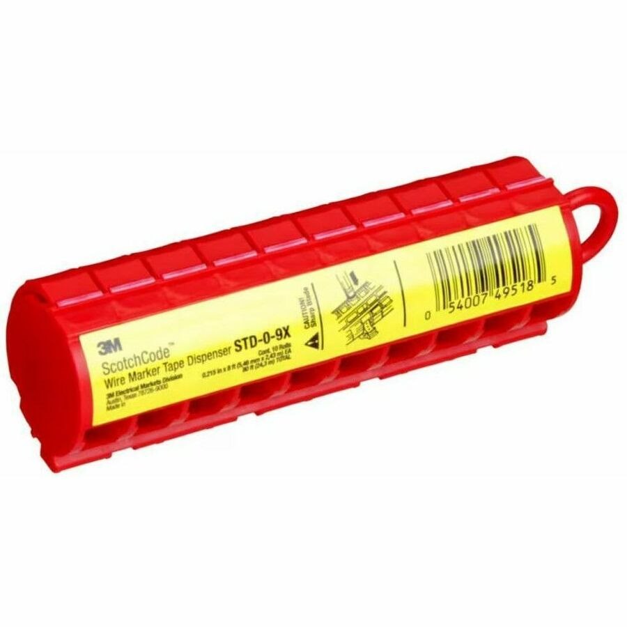 3M ScotchCode Wire Marker Tape Dispenser STD