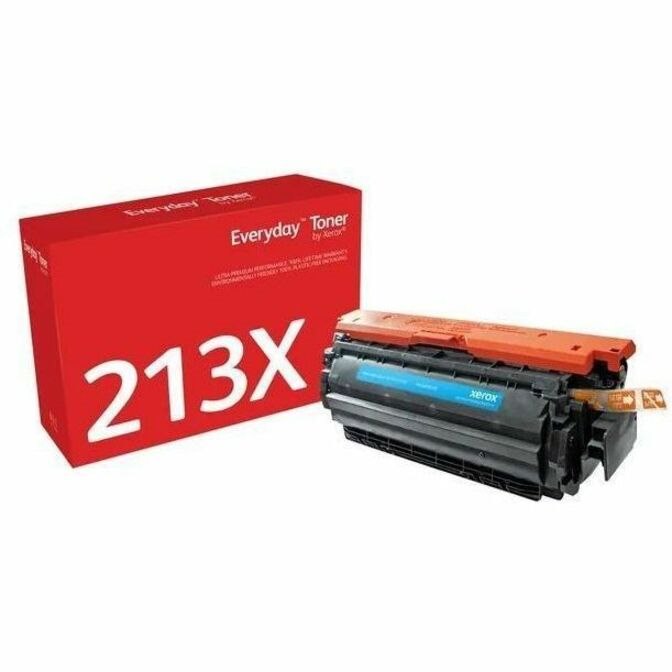 Xerox Everyday High Yield Laser Toner Cartridge - Alternative for HP 213X (W2130X) - Cyan Pack