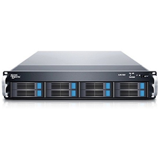 Sans Digital EliteSTOR ES208X12 - 2U 12 Bay 12G SAS/SATA to SAS JBOD with 12G SAS Expander Rackmount