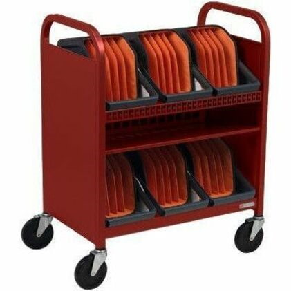 Bretford CUBE Transport Cart with Caddies - TVCT30CAD