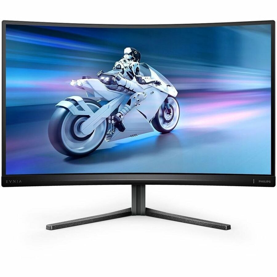 Philips Evnia 27M2C5200W 27" Class WQHD Curved Screen Gaming LED Monitor - 16:9 - Textured Dark Slate