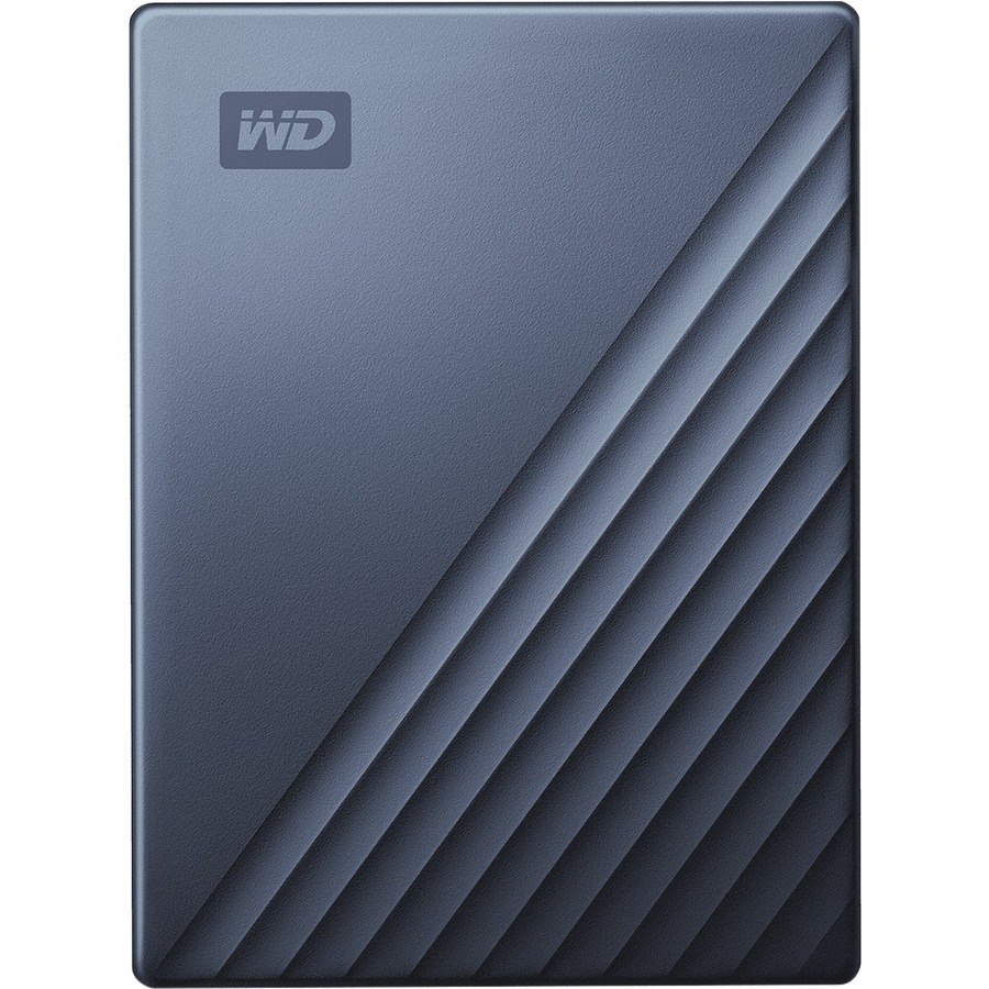 WD My Passport Ultra WDBFTM0050BBL 5 TB Portable Hard Drive - External - Blue