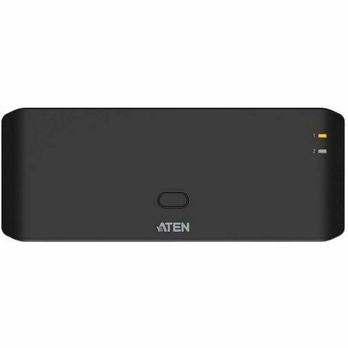 ATEN US4224 USB Switch - USB Type A - 60 MB/s - Workstation, Flash Drive, Printer - Portable