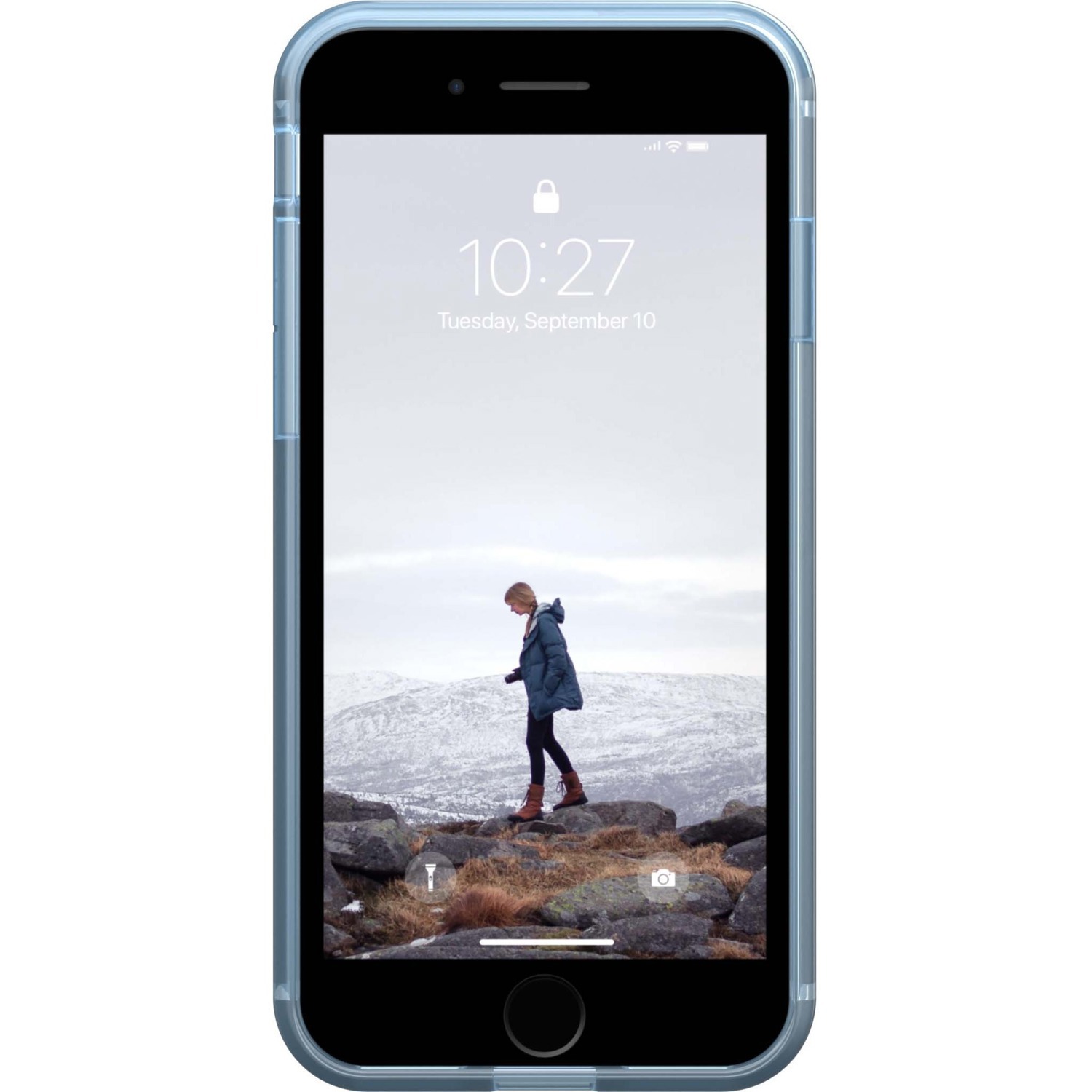 Urban Armor Gear [U] Alton Series iPhone SE (2022) Case - Cerulean