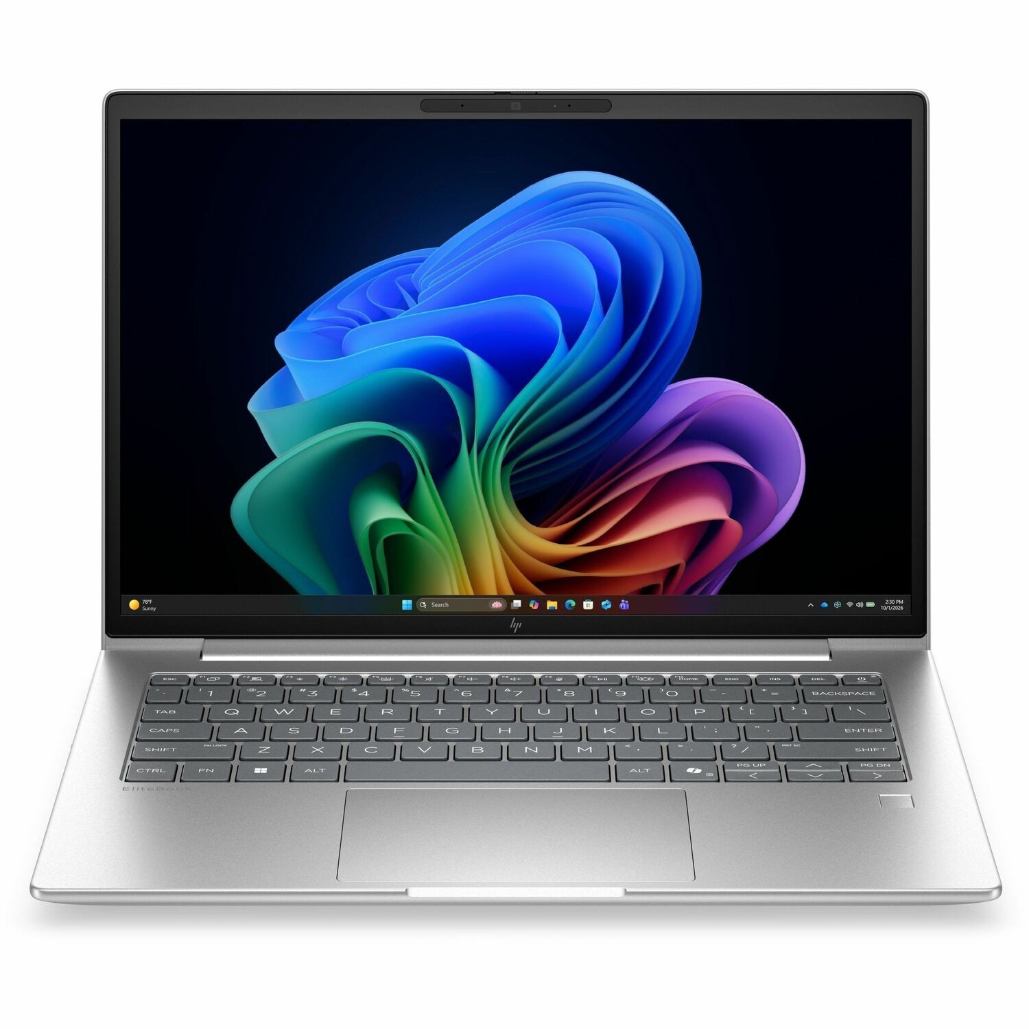 HP EliteBook 6 G2i 14" Copilot+ PC Notebook - WUXGA - Intel Core Ultra 5 Series 3 325 - 16 GB - 512 GB SSD - English Keyboard - Pike Silver Aluminum